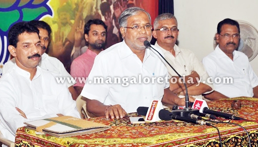 bjp press meet...